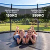 Trampolino rotondo da 366 cm con rete di sicurezza e Anteprima dell’immagine prodotto 5