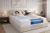 Sofello gestoffeerd bed 160x200 cm, bouclé stof, beige Productafbeelding-voorbeeld 5