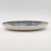 Plat ovale Poissons Bleus - L 40 cm Voir les images du produit 3