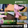 A collage of six images showing the steps to assemble and plant in a raised garden bed, with a logo and text overlay. Anteprima dell’immagine prodotto