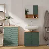Midi skříňka Vicco Irma Dub Goldkraft/zelená 60 x 81 cm, Náhled obrázku produktu 4