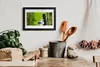 Bild 30x20 MDF-Rahmen Wandkunst Steine ​​Bambuspflanze Produktbild-Vorschau 2