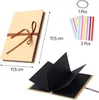 Fotoalbum zum Selbstgestalten 5 inch, Schwarzes DIY Produktbild-Vorschau 2