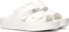 Crocs Baya Damen Sommer Flipflops aus Kunststoff in Weiß Produktbild-Vorschau 2