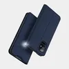 A dark blue flip case for a smartphone is shown against a light gray background. Náhled obrázku produktu