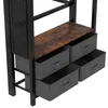 Sweiko lit mezzanine, 90 x 200cm, cadre en fer , Avec barre Voir les images du produit 17