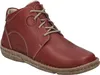 A single red leather boot is shown against a white background. Produktbild-Vorschau