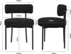 Puluomis Chaise de salle à manger, lot de 6 chaises de Voir les images du produit 5