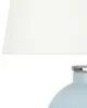 BELIANI Lampa stołowa jasnoniebieska biała ceramiczna 45 cm Podgląd zdjęcia produktu 5
