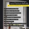 Rollo Raffrollo Ivora Premium Klemmfix 50x130cm Weiß Produktbild-Vorschau 4