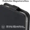 Accezz Flip Case iPhone 14 - Schwarz Produktbild-Vorschau 2
