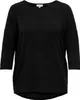 ONLY CARMAKOMA Damen 3/4 Arm Shirt Curvy Plus Size Produktbild-Vorschau 1