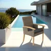 tectake® Rattan Stuhl Rosarno mit Holzgestell inklusive Produktbild-Vorschau 9