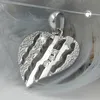 Anhänger 19x19mm Herz mit Zirkonias rhodiniert Silber 925 Produktbild-Vorschau 2
