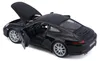 Bburago - Modelauto - Porsche 911 Carrera S (zwart, schaal Productafbeelding-voorbeeld 8