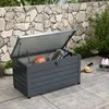Outsunny Coffre de rangement extšŠrieur 311L coffre de Voir les images du produit 2