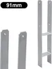 TolleTour 2x 91MM ancoraggio per palo H ancoraggio per palo Anteprima dell’immagine prodotto 1