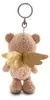Nici Schlüsselanhänger Schutzengel Bär 10 cm beige/gold Produktbild-Vorschau 2
