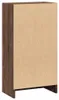 vidaXL Libreria marrone effetto rovere 40x24x76 cm Anteprima dell’immagine prodotto 5