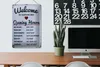 Blechschild Spruch 20x30cm welcome to our Kitchen Opening Produktbild-Vorschau 5