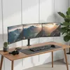Držiak pre 3 monitory Maclean s plynovou pružinou 17"-27" Náhľad obrázku produktu 3