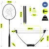 Badminton Set mobil mit Netz, 2 Schläger, Koffer - Stahl, Produktbild-Vorschau 8