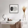 Gerahmtes Poster - Schwarzer Rahmen - Abstraktion Fleck Produktbild-Vorschau 6