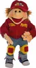 Living Puppets® Handpuppe Lutzi der Skater 65 cm W312 Produktbild-Vorschau 1