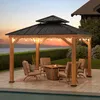 Sunjoy Zedernholz Gazebo / Pavillon 3x3 KAPS - 330cm x Produktbild-Vorschau 2