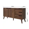 Kommode NOREL 2D3S - Modernes Sideboard in Warmia Walnuss Produktbild-Vorschau 5