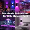 2er-Set RGB LED-Wandleuchten Innen 5 W, dimmbar mit Produktbild-Vorschau 4