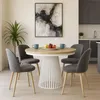 BEAUTYSOFA | Kulatý rozkládací stůl LUMI Ø 100–180 cm, Náhled obrázku produktu 5
