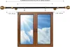 Einzelne Gardinenstange LOFT 320 cm – schwarz, Produktbild-Vorschau 4