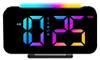 Digitalwecker mit 8-Farben LED, USB & Typ-C Ladeanschluss, Produktbild-Vorschau 3