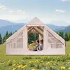 Nafukovacie stany na kempovanie 4x3x2 m, 5-8 osôb, 300D Náhľad obrázku produktu 8