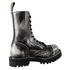 Steel - Rub Off - 10-Loch Boots schwarz/weiß Produktbild-Vorschau 2