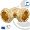 tecuro MS-Klemmringverbinder, Winkel 90° Verschraubung 22 x Produktbild-Vorschau 2