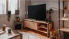 Calicosy - Mueble de TV de 160 cm con 2 puertas y 2 baldas Anteprima dell’immagine prodotto 7