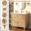 Mueble bajo lavabo Merax de 81 cm, armario de baño con Vista previa de la imagen del producto 11