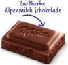 Milka Zartherbe Alpenmilch dunkle Schokolade mit leicht Produktbild-Vorschau 3