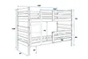 Interbeds Etagenbett Eryk aus Kiefernholz roh, 190 x 90 cm, Produktbild-Vorschau 5