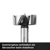 Einhell 706003 Jeu de mèches à bois 15 mm, 20 mm, 25 mm, 30 Voir les images du produit 4