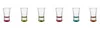 Gläser X 6 Stk. 25 Ml Für Wodka, Tequila, Moonshot, Produktbild-Vorschau 6