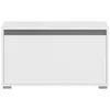 xonox.home Sitzbank Torino weiß Nachbildung 76x44x35 cm Produktbild-Vorschau 2