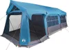 A blue and gray family tent is shown against a white background. Anteprima dell’immagine prodotto