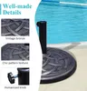 Sonnenschirmstaender aus Metall, Schirmstaender mit Produktbild-Vorschau 2