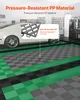 VEVOR blokovacie drenážne rohože, 15,7 x 15,7 palca, 24 Náhľad obrázku produktu 2
