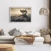 Gerahmtes Poster - Rahmen in heller Eiche - Alt Kiefer Produktbild-Vorschau 7