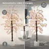 ML-Design Künstlicher Kirschblütenbaum 210 cm Rosa, Produktbild-Vorschau 4