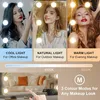 AjieQaQ Hollywood make-up spiegel, 18 LED's, 80x60 cm, 3 Productafbeelding-voorbeeld 13